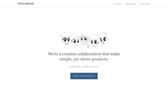 Desktop Screenshot of cleverbiscuit.com